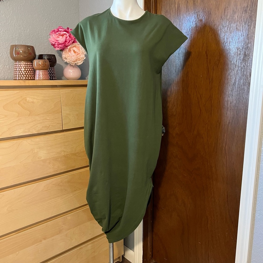 US Iconic Geneva Dress Green